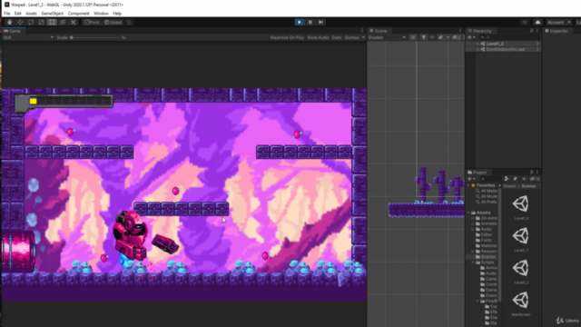 Como crear un videojuego tipo Metroid en Unity – Screenshot 1