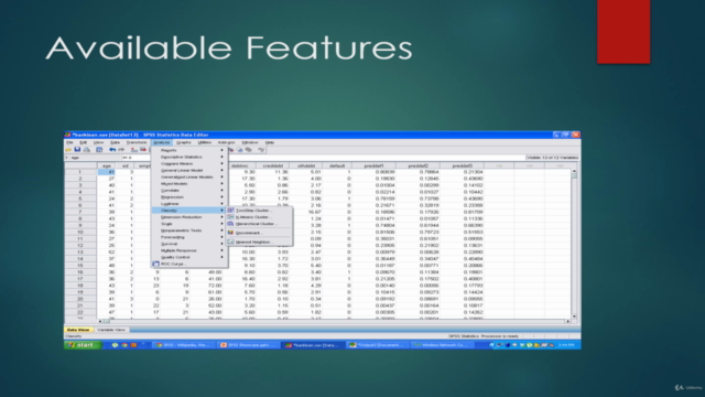Learn SPSS DATA ANALYSİS – Screenshot 3