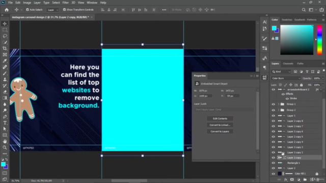 How to make Instagram Carousels/Posts Using Photoshop – Screenshot 3