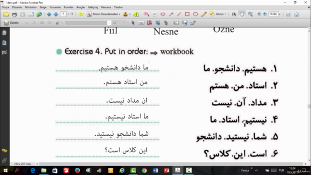 Farsça Gramer Kursu – Screenshot 3