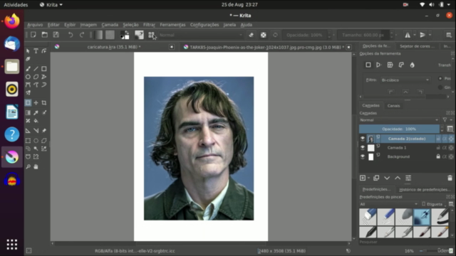 Ilustração com Krita – Screenshot 3