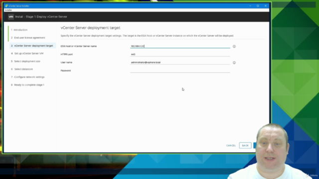 VMware Basics - vCenter Server Appliance VCSA – Screenshot 1