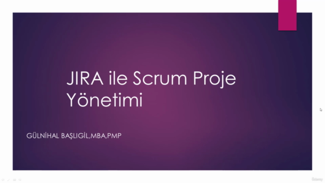 JIRA İLE SCRUM PROJE YÖNETİMİ – Screenshot 1