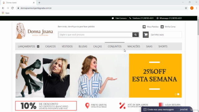 Crie sua Loja Virtual - Profissional com Loja Integrada – Screenshot 3
