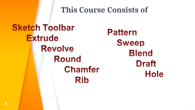 A Course on Part Modelling in PTC Creo Software – Screenshot 2