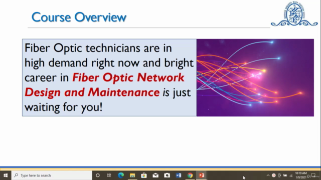 Fiber Optics Network Design and Maintenance – Screenshot 1