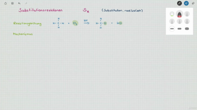 Reaktionsmechanismen der Organischen Chemie – Screenshot 1