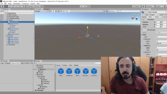 Desenvolvimento de Jogos: Sistemas de Stats e Skills – Screenshot 3