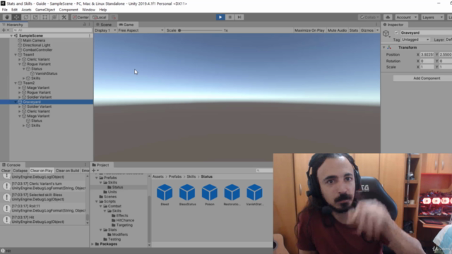 Desenvolvimento de Jogos: Sistemas de Stats e Skills – Screenshot 4