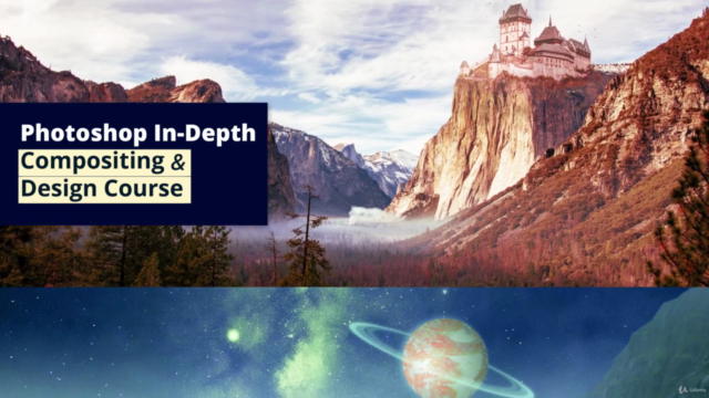 Photoshop In-Depth Compositing and Design – Screenshot 1