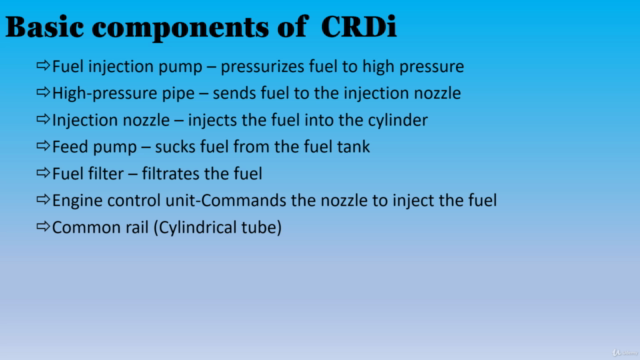 Automotive Engineering ; Common Rail Direct Injection(CRDI) – Screenshot 4