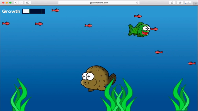 Create a Feeding Fish Frenzy Game in Construct 2 – Screenshot 1