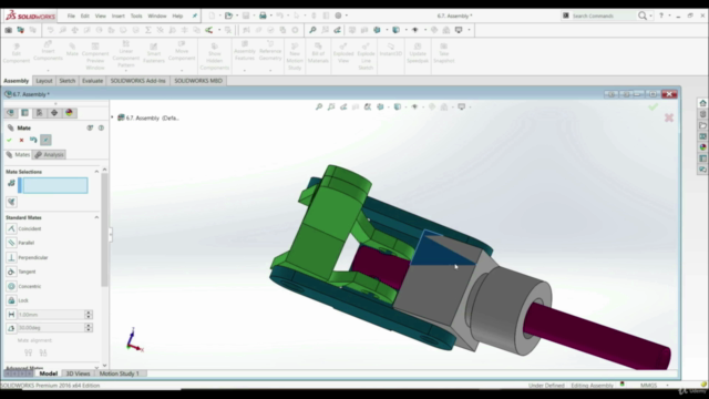HANDS ON Step By Step 3D CAD Modeling SOLIDWORKS Pro Course – Screenshot 3