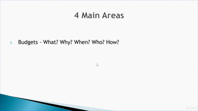 Budgets, Cashflow Forecasting and Management Accounts – Screenshot 1