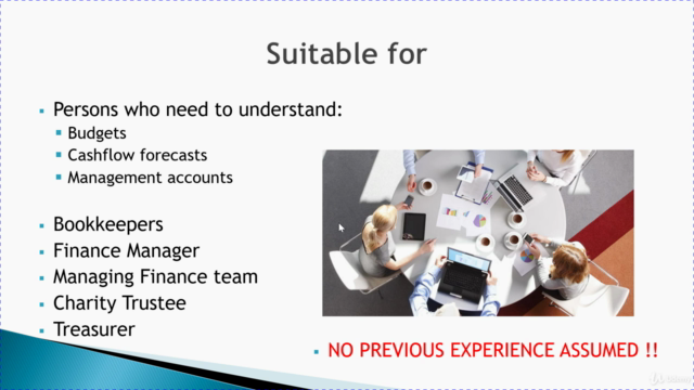 Budgets, Cashflow Forecasting and Management Accounts – Screenshot 3