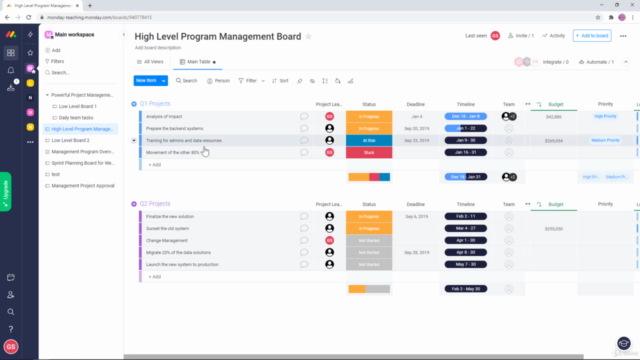 Monday - Project Management - Intermediate to Advanced – Screenshot 2