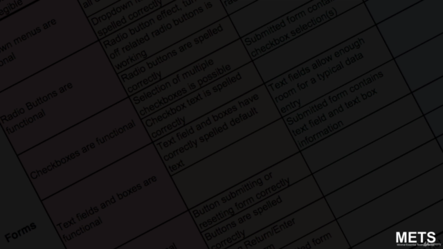 Introduction to METS the Minimal Essential Testing Strategy – Screenshot 3