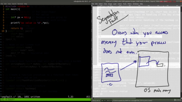 Hands on Debugging in C and C++ – Screenshot 3