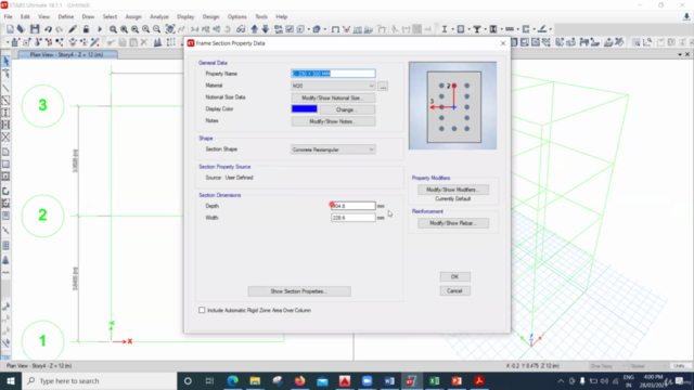 Begineers ETABS for Civil Engineers with Practical Approach – Screenshot 4