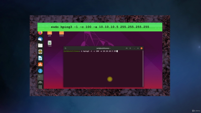 Network Security: Linux Iptables Firewall vs Attacks. - Screenshot_03