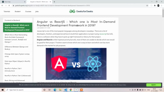 MERN Stack Basics for Beginners 2021 – Screenshot 3