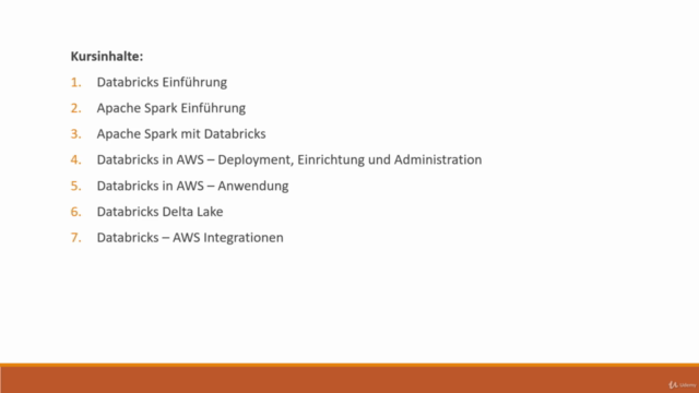 Spark mit Databricks in AWS für Data Science/Engineering – Screenshot 3