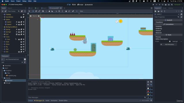 Godot для абсолютных новичков | Создай 2D игру мечты – Screenshot 4