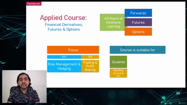 Financial Derivatives, Futures and Options - Applied Course – Screenshot 4