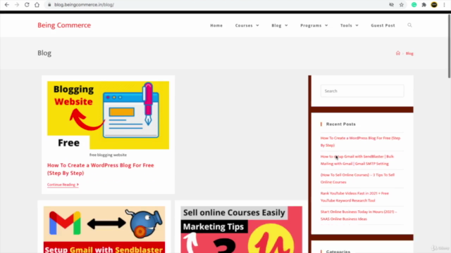 Create Professional Blogging Wordpress Website Step by Step - Screenshot_02