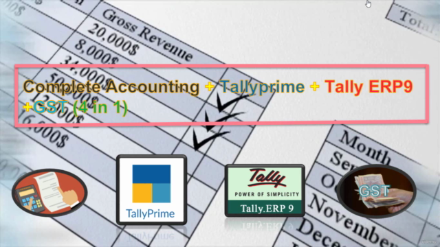 Complete Accounting + Tallyprime + Tally ERP9 + GST (4 in 1) - Screenshot_01