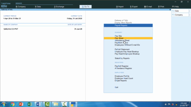 Complete Accounting + Tallyprime + Tally ERP9 + GST (4 in 1) – Screenshot 3