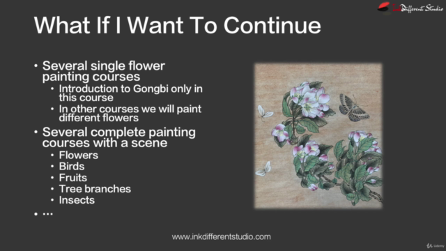 Relax With Chinese Painting - Introduction & Lily Flower – Screenshot 4