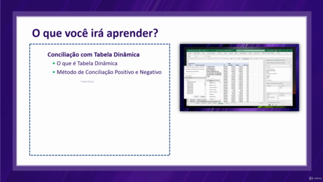 Conciliação Contábil Financeira com Excel – Screenshot 3