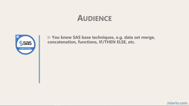 Hack into SAS Clinical Trials Programming Certification – Screenshot 4