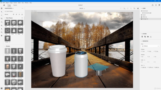 Learning Adobe Dimension from Scratch – Screenshot 2