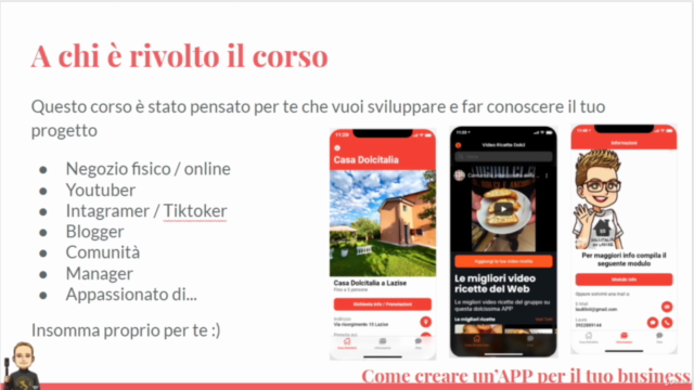 Corso per creare App senza essere programmatori Gratis – Screenshot 2