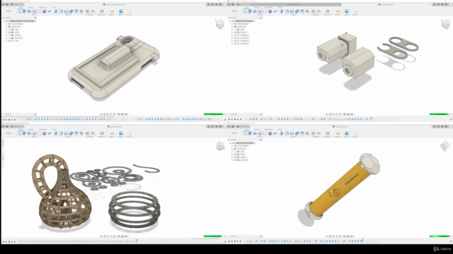 3D Modeling for 3D Printing and Laser Cutting on Fusion 360 – Screenshot 2