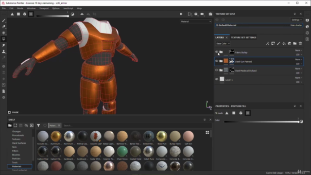 Sci-fi Character Armor - Blender and Substance Painter – Screenshot 3