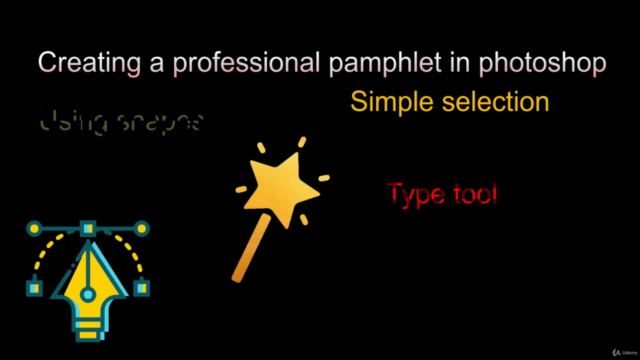 Creating professional pamphlet in Photoshop – Screenshot 1