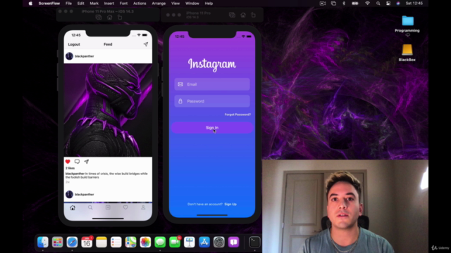 Instagram SwiftUI Clone | MVVM | Cloud Firestore - Screenshot_01
