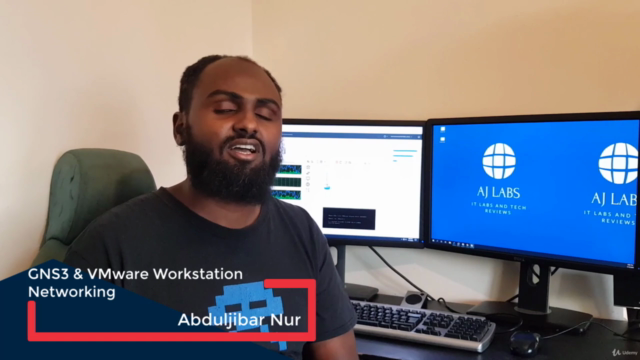 GNS3 & VMware Workstation 15 Course – Screenshot 1