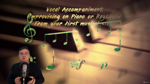 Vocal Accompaniment and Improvising on piano or keyboard – Screenshot 1