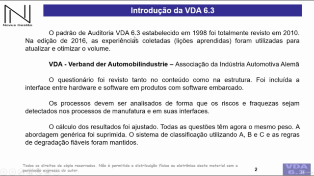 VDA 6.3 - Auditoria de Processo - 3ª Edição – Screenshot 1