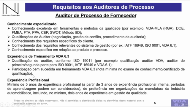 VDA 6.3 - Auditoria de Processo - 3ª Edição – Screenshot 3