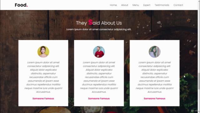 Responsive Website from Scratch using Html CSS & Javascript – Screenshot 2