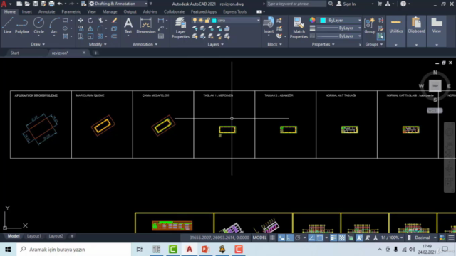 Sıfırdan Mimari & Statik Proje Çizimi ( İdecad-Autocad ) – Screenshot 2