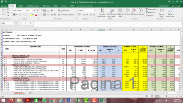 Programación de obra con Ms Project – Screenshot 3