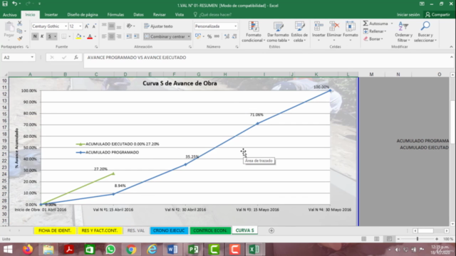 Programación de obra con Ms Project – Screenshot 4