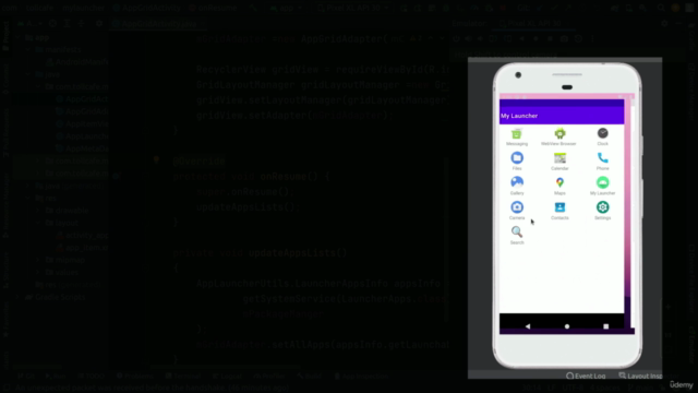 Android ROM - UI AOSP - Phone Launcher - Kiosk App - Screenshot_01