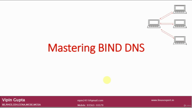 Mastering BIND DNS – Screenshot 1